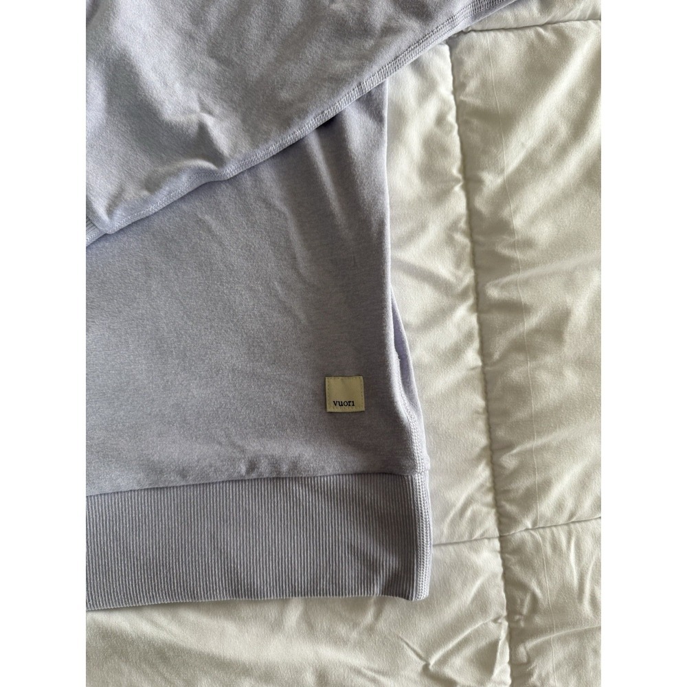 Vuori Daydream Crew Sweatshirt Top Light Lavender Purple XL Soft Pullover EUC - Picture 2 of 7